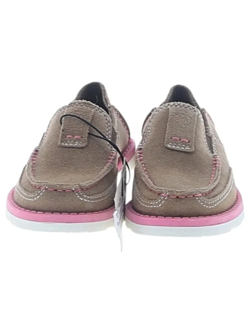 NWT! Ariat Kids Cruiser Pink Accent Slip on Shoe Size 8